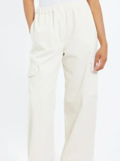 Aspesi - Wide Corduroy Trousers in Ice