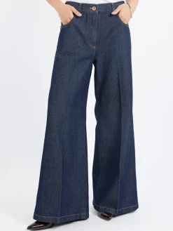 Aspesi - Wide Leg Flared Jeans in Denim