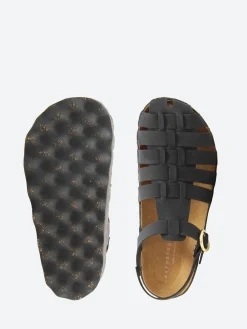 Asportuguesas - Calix Fisherman Sandal in Black