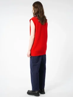 Barena Venezia - Bobby Sweater Vest in Red