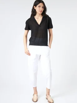 Barena Venezia - Cleo Knit Polo in Nero