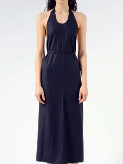 Baserange - Apron Dress in Black