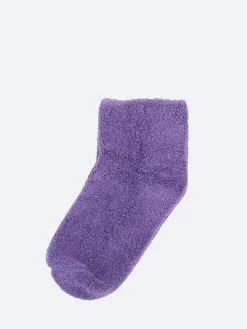 Baserange - Buckle Ankle Sock in Yu Purple