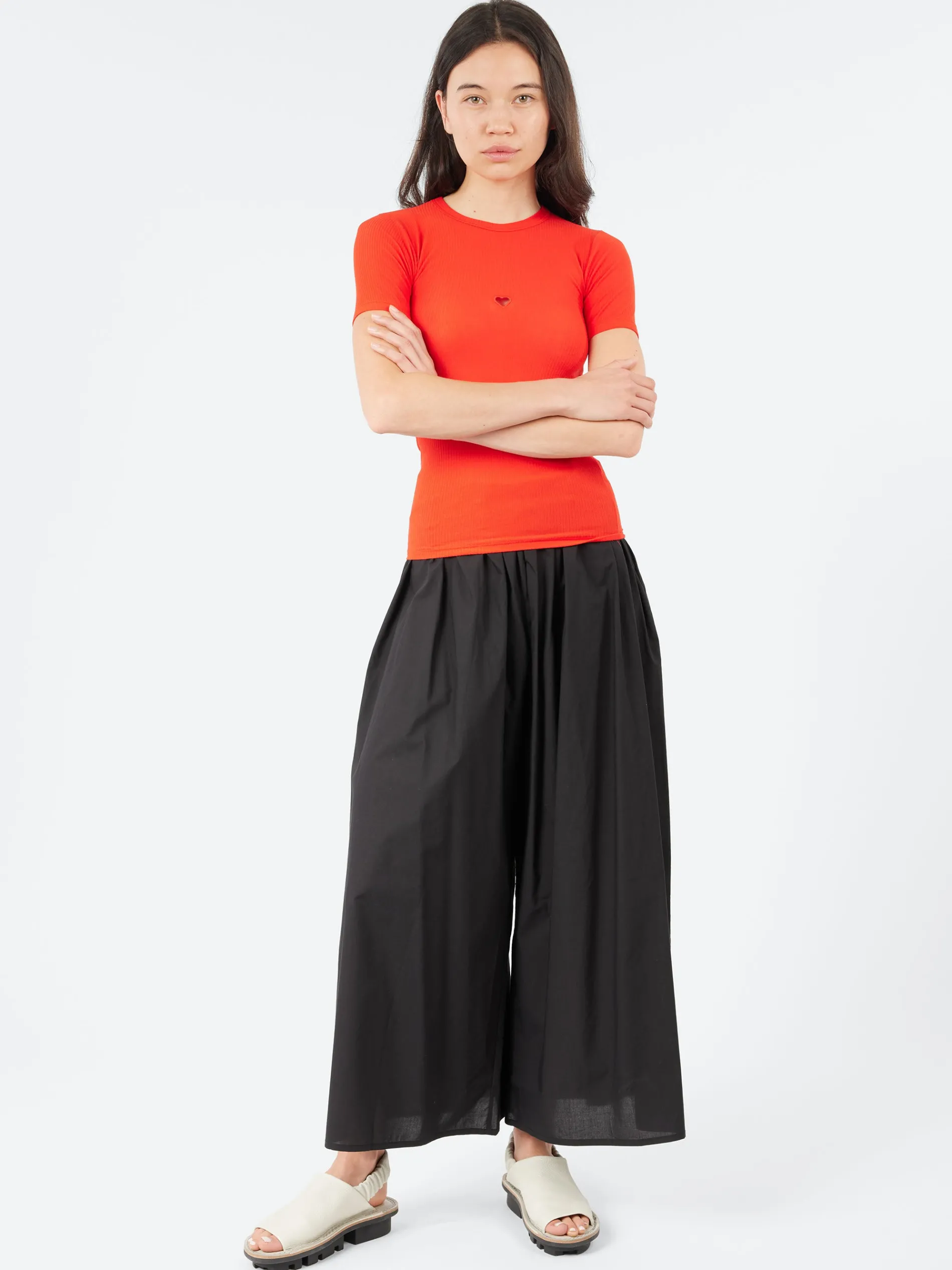 Baserange - Cable Pants in Black