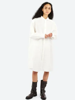 Baserange - Claude Shirt Dress in Undyed