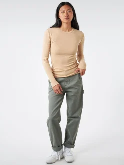 Baserange - Drive Longsleeve in Carl Johan (Beige)