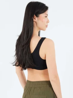 Baserange - Heart Bra in Black