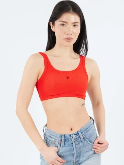 Baserange - Heart Bra in My Red