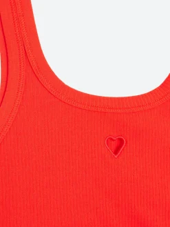 Baserange - Heart Bra in My Red