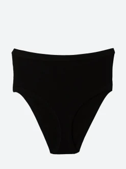 Baserange - Heart Highwaist Bell Pants in Black