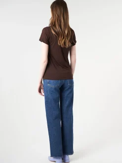 Baserange - Lyocell Tee Shirt in Tactile