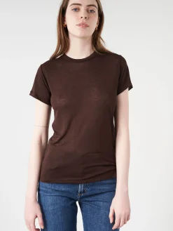 Baserange - Lyocell Tee Shirt in Tactile