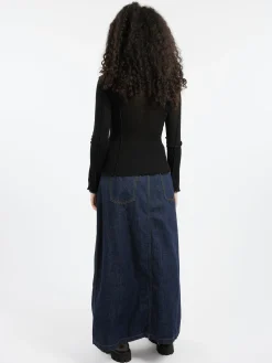 Baserange - Omato Turtleneck in Black Wool