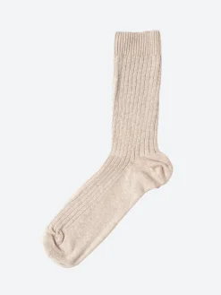 Baserange - Rib Ankle Socks in Haptic