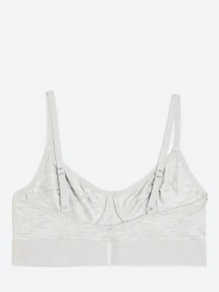 Baserange - Soft Bra in Grey Melange