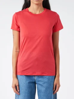 Baserange - Tee Shirt in Dio Red