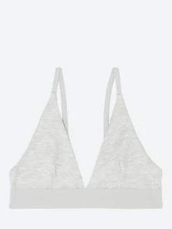 Baserange - Triangle Bra in Grey Melange