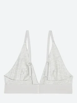 Baserange - Triangle Bra in Grey Melange