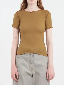 Baserange - Vein Tee in Jade Brown