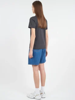 BEAMS BOY - Boy Basic T-Shirt in Charcoal