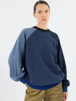 BEAMS BOY - Crazy Sweatshirt in Navy