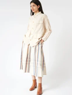 BEAMS BOY - Hunting Shirt in Beige