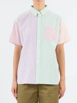 BEAMS BOY - Short Sleeve Button Down Shirt in Multi