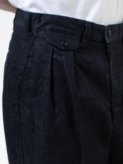 BEAMS PLUS - 2 Pleats Denim in Indigo