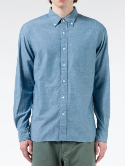 BEAMS PLUS - Chambray Button-Down Shirt