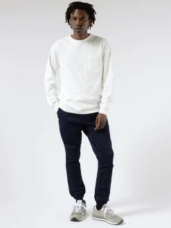 BEAMS PLUS - Gym Pants Slim Twill in Navy