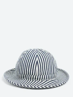 BEAMS PLUS - Mil Hat in Hickory Stripe