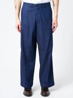 BEAMS PLUS - 8oz Denim Mil Trouser in Indigo