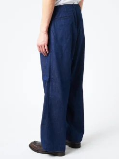 BEAMS PLUS - 8oz Denim Mil Trouser in Indigo