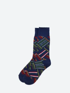 BEAMS PLUS - Regimental Socks in Crazy