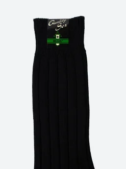 BEAMS PLUS - Rib Socks in Black