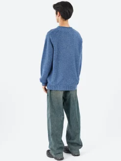 BEAMS PLUS - Roll Neck in Navy