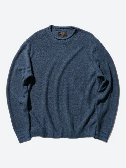 BEAMS PLUS - Roll Neck in Navy