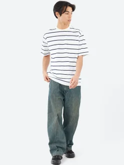 BEAMS PLUS - Sperry Pocket Tee in White