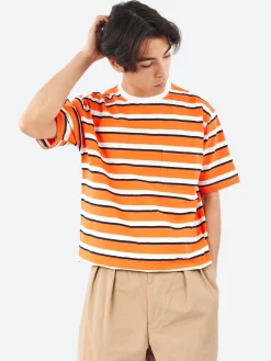 BEAMS PLUS - Sperry Pocket Tee in Orange