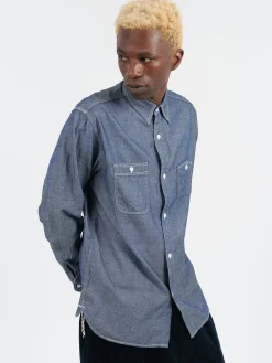 BEAMS PLUS - Work Shirt in Herringbone