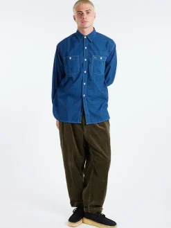 BEAMS PLUS - Work Shirt in Indigo