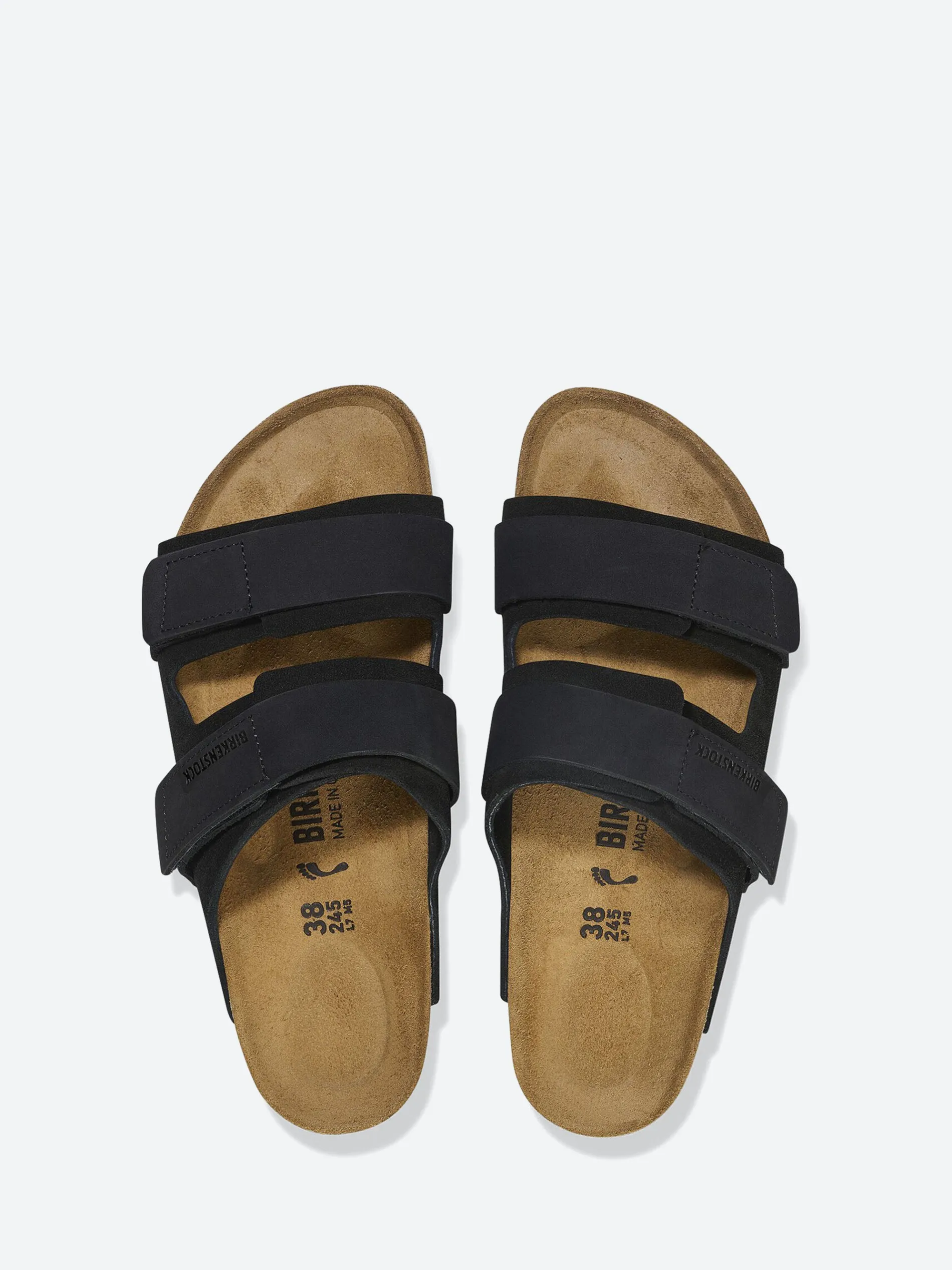 Bikenstock - Uji (Narrow) in Black