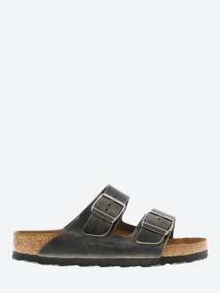 Birkenstock - Arizona (Oiled Leather) in Iron