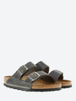Birkenstock - Arizona (Oiled Leather) in Iron