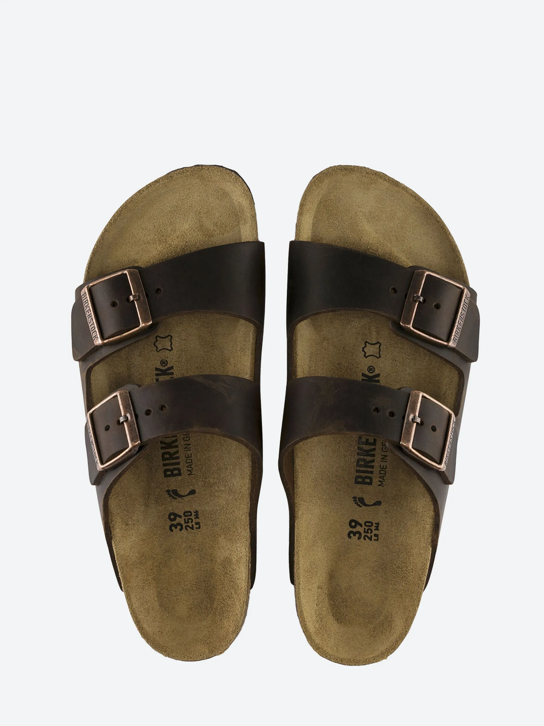 Birkenstock - Arizona (Oiled Leather) in Havana Brown