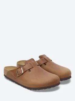 Birkenstock - Boston (Oiled Leather) in Cognac