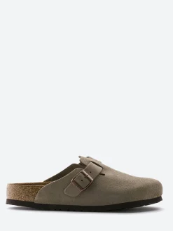 Birkenstock - Boston Soft Footbed in Taupe