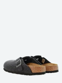 Birkenstock - Boston Wool (Narrow) in Anthracite