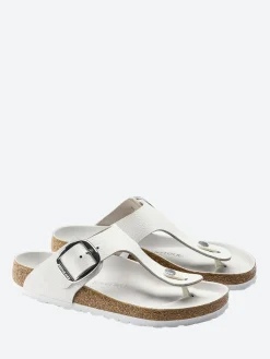 Birkenstock - Gizeh Big Buckle in White Leather
