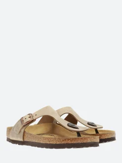 Birkenstock - Gizeh (Oiled Leather) in Tobacco Brown